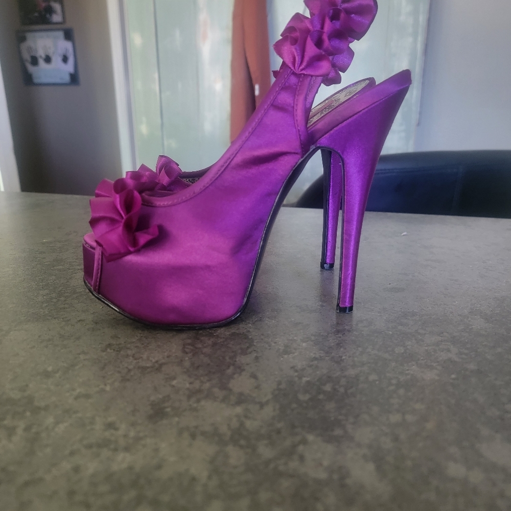 Bordello Italian spike high heels shoes
